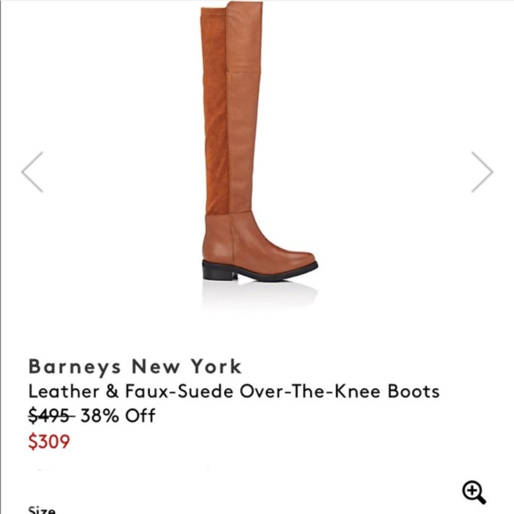 Brown Lugsole Over-The-Knee Boots - Picture 4 of 4